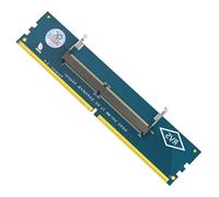 Illkjasfc Adaptador de ordenador SO DDR5 a DDR5 DIMM de alta frecuencia, comprobador de memoria, placa convertidora DIMM