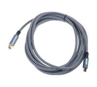 Illkjasfc Adaptador De Sonido Óptico USB C Convertidor SPDIF para Ordenador Portátil Accesorios De Cine En Casa Adaptador Digital USB C Portátil