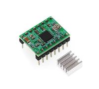 Illkjasfc Advanced Microstepping Motor Driver A4988 - Motor paso a paso completo con capacidad de salida de hasta 35 V para impresoras NEMA17