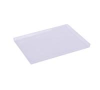 Illkjasfc Bandeja organizadora de maquillaje apilable portátil para mostrar y almacenar joyas en el dormitorio o almacenamiento de viaje