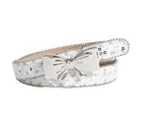 Illkjasfc Cierre Deslizante Antideslizante Correa De Cintura Lona Cinturón Cintura Tela Engrosada Decoración Para Ropa Informal Formal Cinturón Lona Esencial Para Mujer Con Diseño Lazo