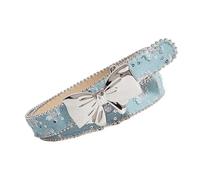 Illkjasfc Cierre Deslizante Antideslizante Correa De Cintura Lona Cinturón Cintura Tela Engrosada Decoración Para Ropa Informal Formal Cinturón Lona Esencial Para Mujer Con Diseño Lazo