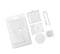 Illkjasfc Disco Acrílico Colgante Disco Llavero Marco Llaveros Pareja Aniversario Graduación Regalo Colgante Caja De Accesorio