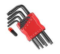 Illkjasfc Herramienta De Llave Hexagonal Torxs Antideslizante 9 Piezas Con Bordes Pulidos Para Un Ajuste Seguro Del Sujetador Y Larga Vida Útil Juego Llaves Allen Herramienta Mecánica Profesional