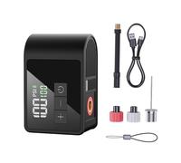 Illkjasfc Inflador Automático De Neumáticos para Bicicletas Tamaño Súper Fácil Transportar Manómetros Digitales Control Inteligente Luz LED Compatibilidad con Múltiples Válvulas Inflador Neumáticos