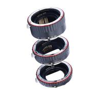 Illkjasfc Juego De Anillos Tubo Extensión Macro Enfoque Automático 13 Mm 21 31 para S350 para Fotografía Adaptadores Enfoque Automático Juego Anillos Tubo Tubos Metal Durabilidad