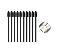 Illkjasfc Juego de puntas de repuesto para tablet de dibujo con clip para bolígrafo 3 PTK470 PTK670 PTK870 DTH135 172 puntas de bolígrafo de escritura suave
