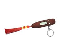 Illkjasfc Llavero portátil con contador digital electrónico con luz para práctica espiritual, alivio del estrés, ejercicio de dedos, accesorio de conteo portátil