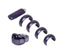 Illkjasfc Pantalla Digital Anillos De Conteo Inteligentes con Carga Inalámbrica 5 Tamaños Ajustables para Oración Zikr hasta 99999 Contador Digital Tasbih