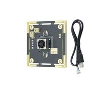 Illkjasfc Placa compacta de cámara USB de 13 MP con cámara de enfoque automático con 4 conectores de 2,0 mm para vigilancia, robótica, videoconferencia