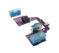 Illkjasfc Placa PCB de intercambio en caliente, placa base sin soldadura, a prueba de polvo, codificadores de rueda dorada para GPROX Superlight2