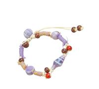 Illkjasfc Pulsera De Cerámica Diseño Que No Destiñe Cadena para La Muñeca Pulsera Cómoda para Mujeres A Y Entusiastas De Artesanía Joyería Resistente Frente Liso Joyería Resistente Agua Y Sudor