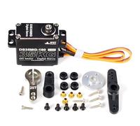 Illkjasfc Servo digital de velocidad con carcasa de aluminio completa de 35 kg, diseño de giro para modelos Capra central, compatible con servo