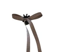 Illkjasfc Sweet Cool - Pasador de pelo con flecos, diseño de lazo, pinza para el pelo, elegante clip para la cabeza