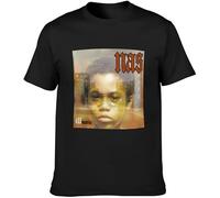 Illmatic Hip Hop Graphic Black Unisex Men's tee