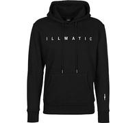ILLMATIC Word Sudadera con Capucha, Color Negro, XL, Hombre