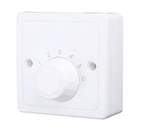 illombo 220 V ajuste universal ventilador de techo interruptor de control de velocidad botón de pared interruptor de atenuación de cinco engranajes ventilador velocidad ajustador