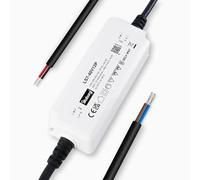 illuburg Transformador LED 12V 40W Impermeable IP67 Sin Parpadeo para Tira LED Fuente de Alimentación Driver