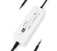 illuburg Transformador LED 24V 100W Impermeable IP67 Sin Parpadeo para Tira LED Fuente de Alimentación Driver