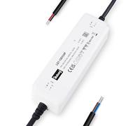 illuburg Transformador LED 24V 150W Impermeable IP67 Sin Parpadeo para Tira LED Fuente de Alimentación Driver