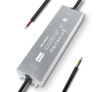 illuburg Transformador LED 24V 300W Impermeable IP67 Sin Parpadeo para Tira LED Fuente de Alimentación Driver