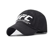 ILLUMAX Gorra Beisbol Hombre con Bordado U.F.C, Gorra de Ligereza y Transpirabilidad Unisex, Gorra Deportes de Verano al Aire Libre-Grey||1 Piece