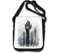 Illuminati New World Order I See All - Bolso de hombro, color blanco, White, Talla única