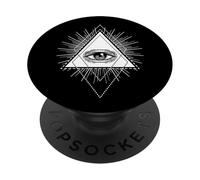 Illuminati Todos los Ojos Que Ven Confirmados PopSockets PopGrip Adhesivo