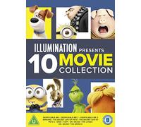 Colección de 10 películas Illumination - Universal Pictures - DVD (2020)