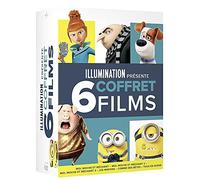 Illumination présente - Coffret 6 films : Moi Moche et Méchant 1 à 3 + Les Minions + Comme des bêtes + Tous en scène [Francia] [DVD]