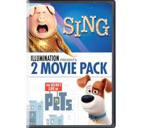 Illumination Presents: 2-Movie Pack (DVD) Matthew McConaughey Louis C.K.
