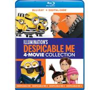 Illumination's Despicable Me 4-Movie Collection - Bl (Blu-ray) (Importación USA)
