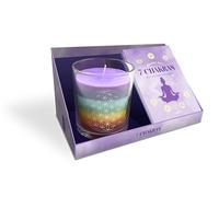 Illuminer mes 7 chakras grâce à la magie des bougies: Coffret avec 1 bougie