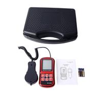 Illuminómetro Digital Medidor de luz Luxmeter Alta sensibilidad LCD Pantalla de retroiluminación Amplia Rango de Amplio Rango 0 200000LX para Garage Office Mall Workshop ABS
