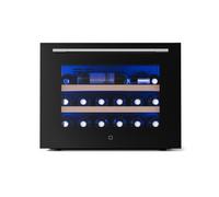 Illuminosa frigorífico de vino empotrable | Moderno | Protección UV | 61 litros | 19 botellas | 60 cm