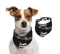 Illusion and Psychedelic Art - Bufanda para mascotas, bandanas para perros y primavera, verano, de algodón suave, accesorios ajustables para cachorros, niñas pequeñas, medianas y grandes