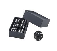 Illusion - Juego de dados mágicos - Caja de trucos multiplicadores para actuaciones de primer plano, accesorio de PVC negro, 6 cm