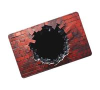 Illusion Rug - 3d Vision Trap Floor Mat | Bottomless Hole Carpet Door Mat, Absorbent 3d Carpet, 19.69x31.5 Inches 3 D Area Rugs Optical Illusion For Home Kitchen Living Room Entryway Hallway Dorm