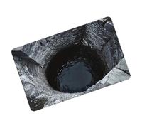 Illusion Rug - 3d Vision Trap Floor Mat | Bottomless Hole Carpet Door Mat, Absorbent 3d Carpet, 19.69x31.5 Inches 3 D Area Rugs Optical Illusion For Home Kitchen Living Room Entryway Hallway Dorm