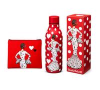 illustrArte Pack Flamenco María Blanco Rojo: Botella + Neceser