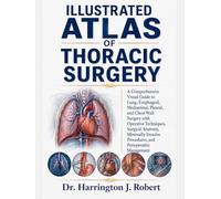 ILLUSTRATED ATLAS OF THORACIC SURGERY: A Comprehensive Visual Guide to Lung, Esophageal, Mediastinal, Pleural, and Chest Wall Surgery with Operative ... Procedures, and Perioperative Management