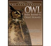 Illustrated Owl: Barn, Barred & Great Horned: The Ultimate Reference Guide for Bird Lovers, Artists, & Woodcarvers: 0 (Denny Rogers Visual Reference)