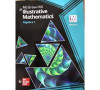 Illustrative Mathematics Algebra 1 (1) (Illustrative Math Algebra 1)