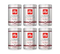Illy 6 PACK Café en Granos Tostado Intenso 250 Grs - QUMIR