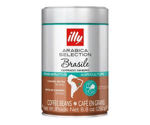 Illy Arabica Selection Brasil café en grano lata 250 g