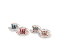 illy Art Collection Sol Calero | 25366 Un juego de 4 tazas expreso, numeradas y firmadas por el artista