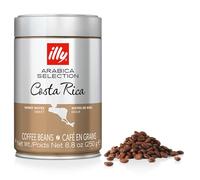 illy Café, Arabica Selection grano entero Costa Rica, origen único, 100% café arábica, totalmente natural, sin conservantes, 250 g (paquete de 1)