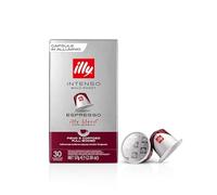 illy Café de sabor intenso 30 cápsulas compatibles con Nespresso, 3 cajas
