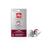 illy Café de sabor intenso 30 cápsulas compatibles con Nespresso, 3 cajas