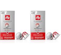illy, Café en Cápsulas Compatibles CLASSICO, 20 Cápsulas Totales (Paquete de 2)